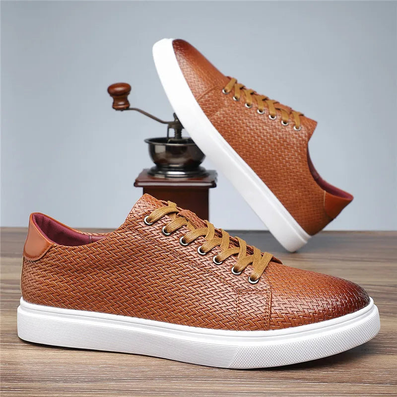 Beaumont Woven Leather - Sneakers CAAYWORLD MEN