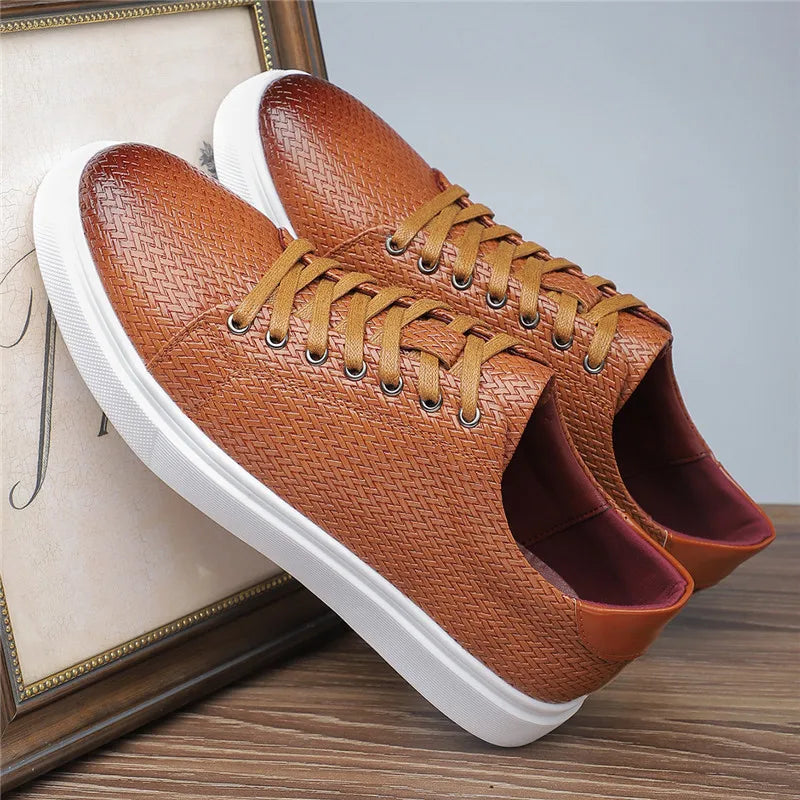 Beaumont Woven Leather - Sneakers CAAYWORLD MEN