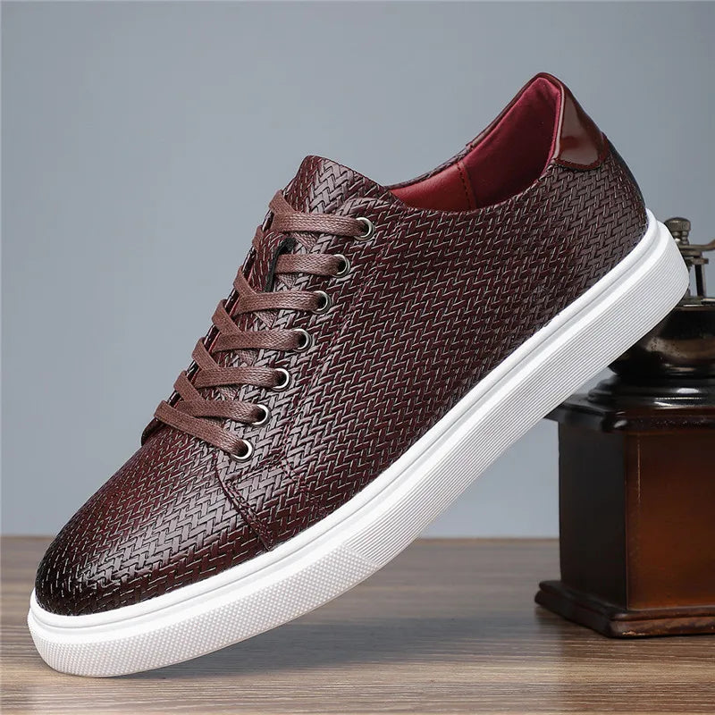 Beaumont Woven Leather - Sneakers CAAYWORLD MEN