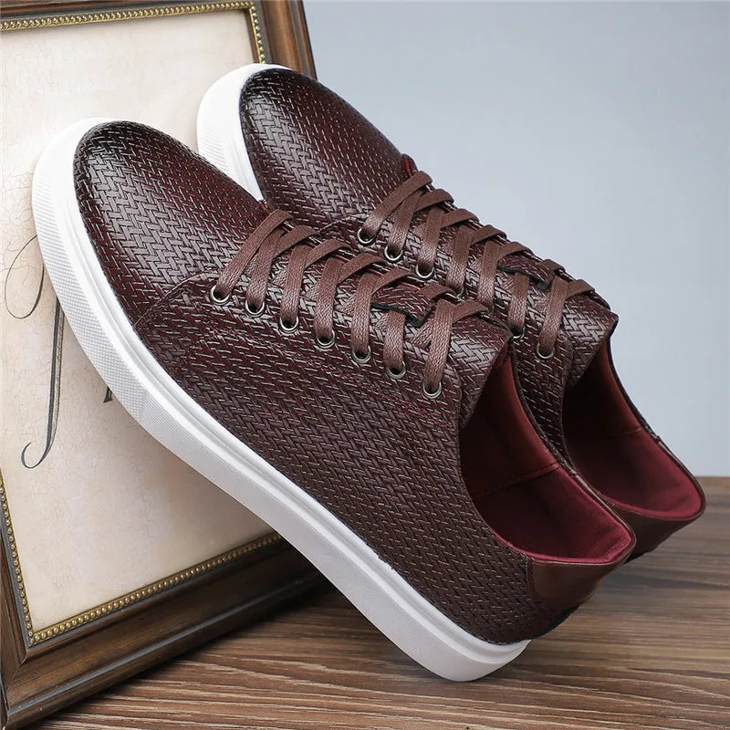 Beaumont Woven Leather - Sneakers CAAYWORLD MEN