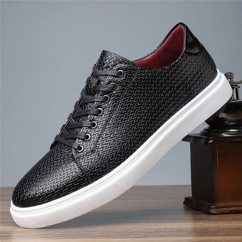Beaumont Woven Leather - Sneakers CAAYWORLD MEN