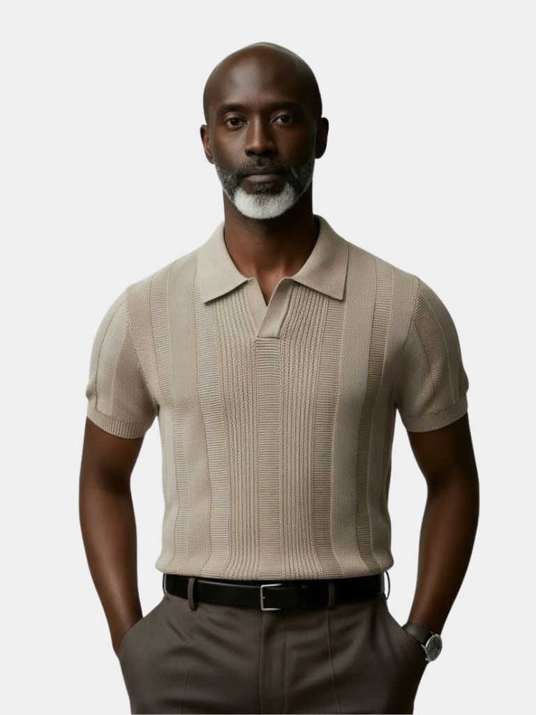 Beige Ancien Polo - CAAYWORLD CAAYWORLD