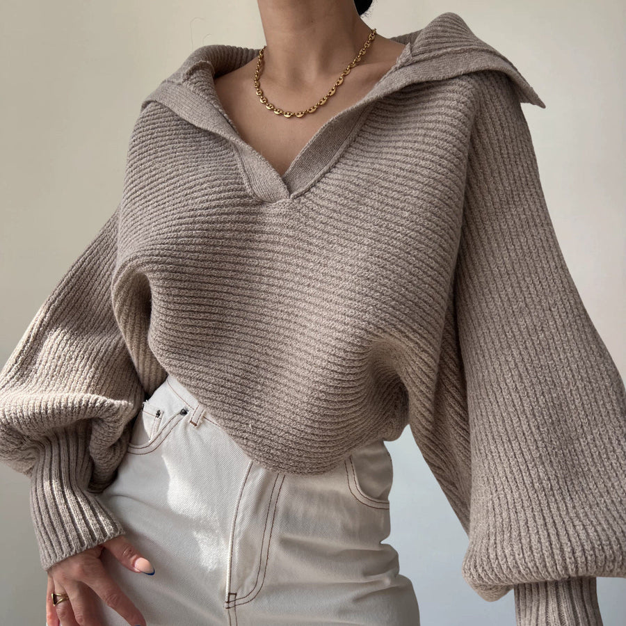 Bella Ribbed Knit - Sweater CAAYWORLD