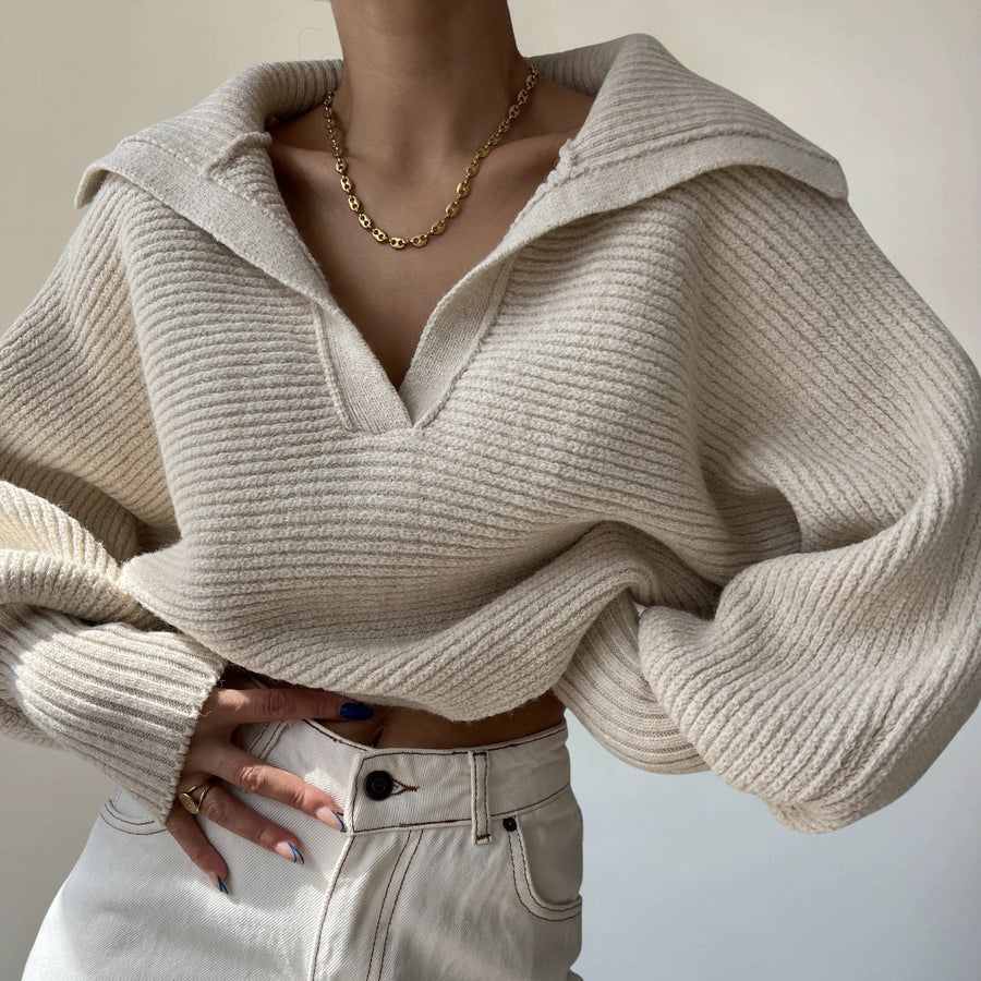 Bella Ribbed Knit - Sweater CAAYWORLD
