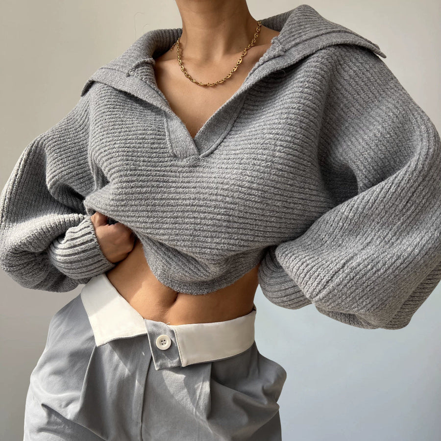 Bella Ribbed Knit - Sweater CAAYWORLD