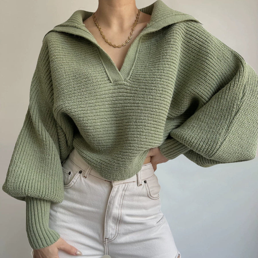 Bella Ribbed Knit - Sweater CAAYWORLD