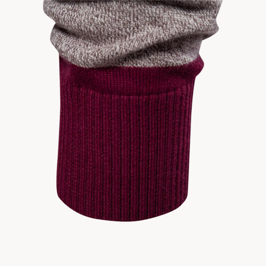 Bellino Ribbed Polo Collar - Sweater CAAYWORLD MEN