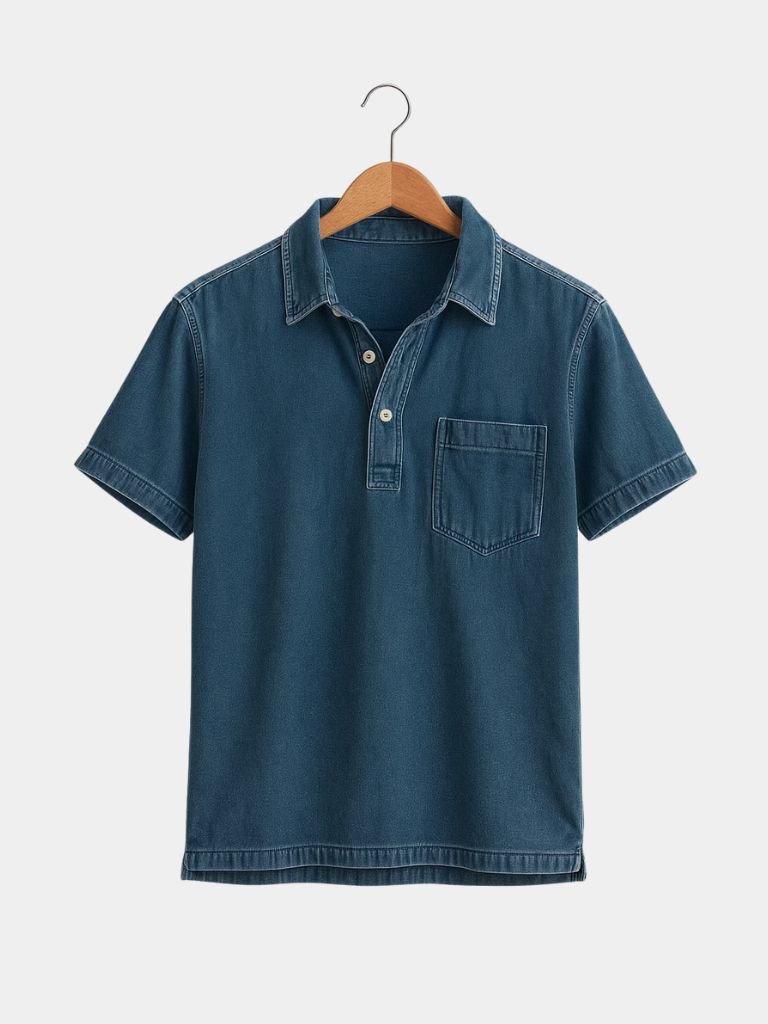 Bethlehem Blues Polo Shirt – CAAYWORLD CAAYWORLD