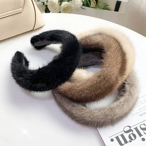 Bijou Fur - Headband CAAYWORLD