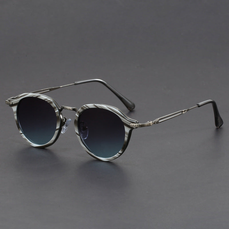Black Round Frame - Sunglasses CAAYWORLD