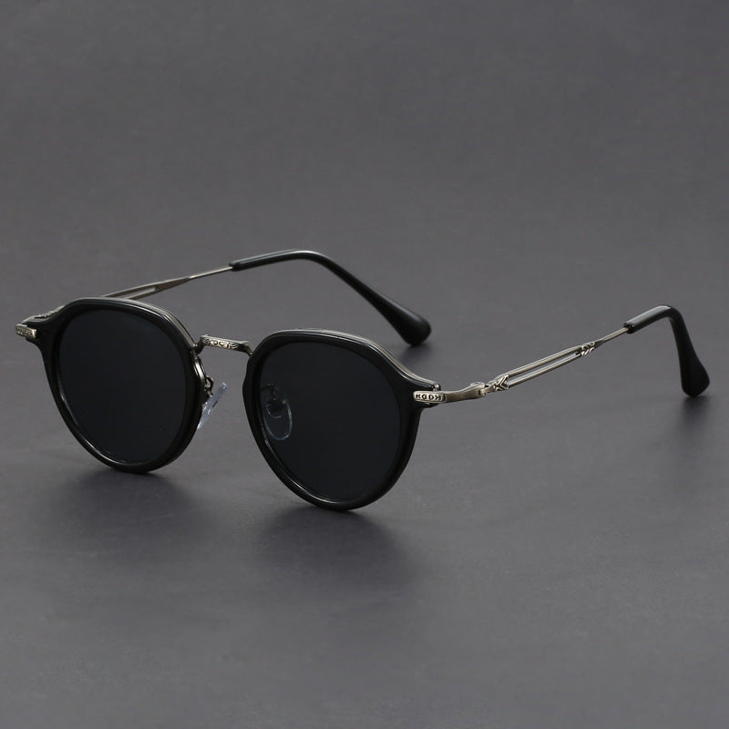 Black Round Frame - Sunglasses CAAYWORLD