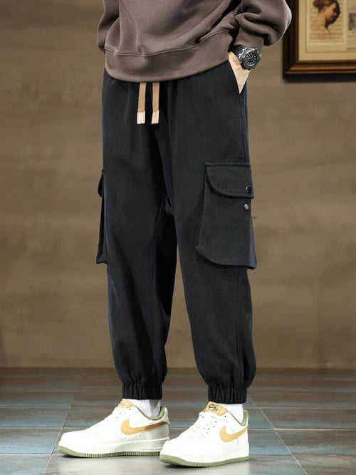 Black Streetwear - Joggers CAAYWORLD MEN