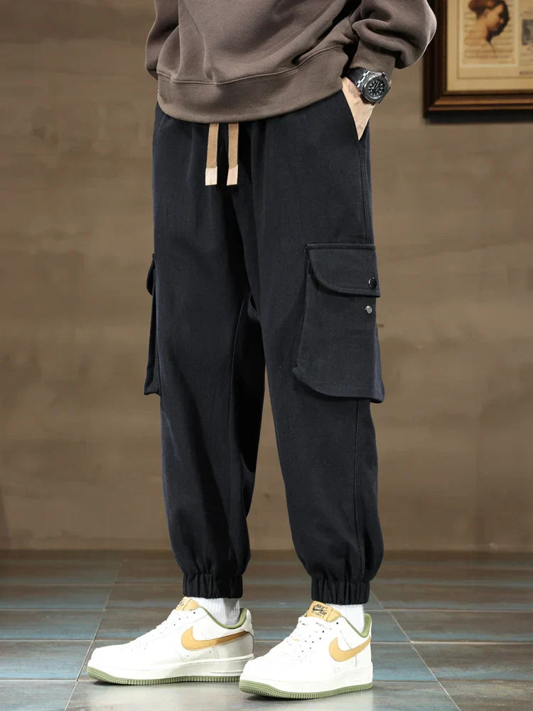 Black Streetwear - Joggers CAAYWORLD MEN