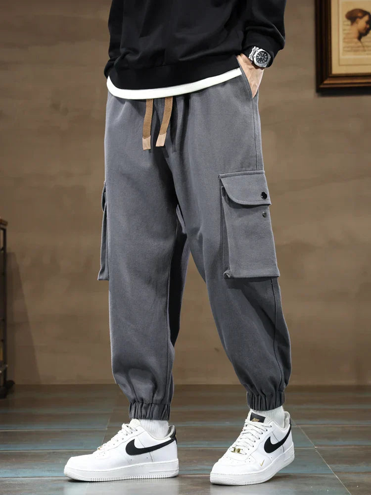Black Streetwear - Joggers CAAYWORLD MEN