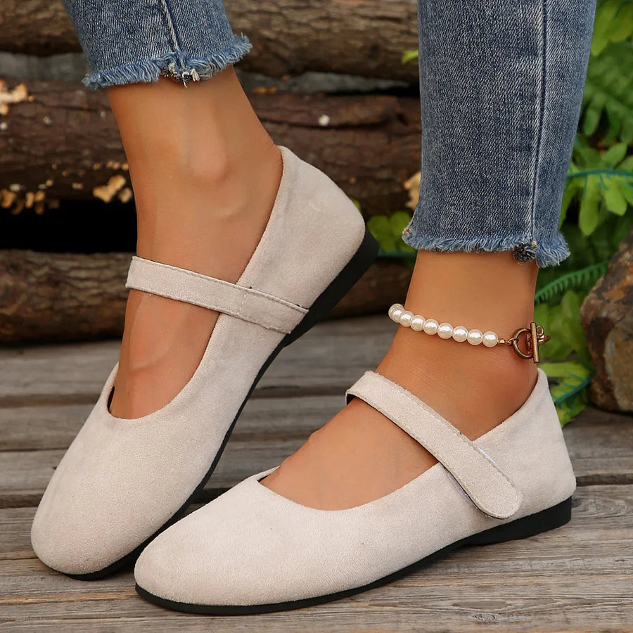 Black Suede - Flats CAAYWORLD WOMEN