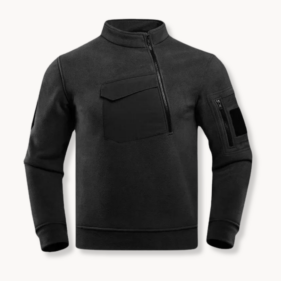 Black Tactical Fleece - Jacket CAAYWORLD MEN