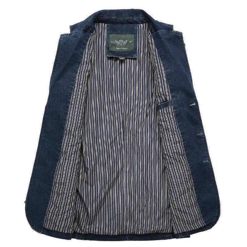 Blue Denim Tailored - Blazer CAAYWORLD