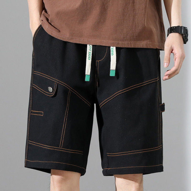 Bordeaux Canvas Utility - Shorts CAAYWORLD MEN