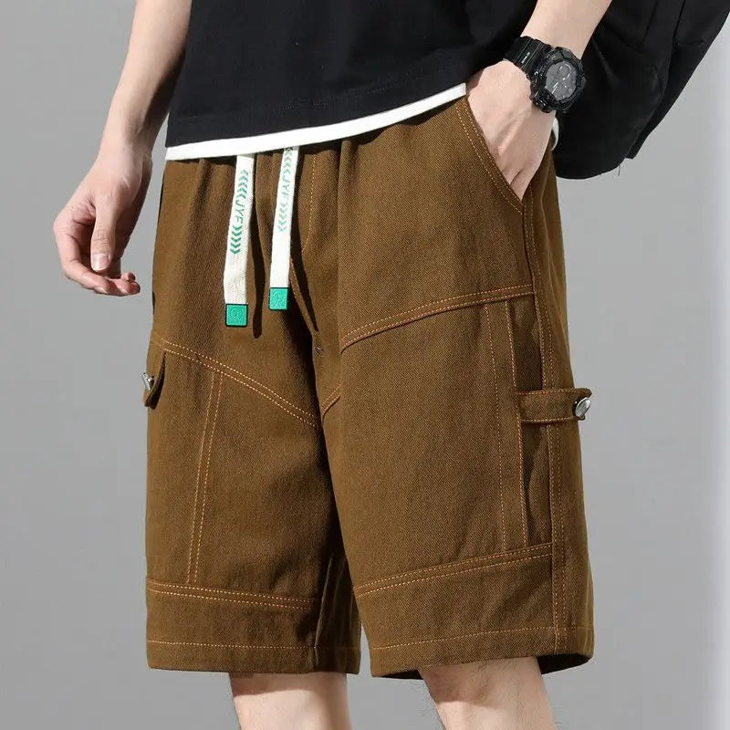 Bordeaux Canvas Utility - Shorts CAAYWORLD MEN