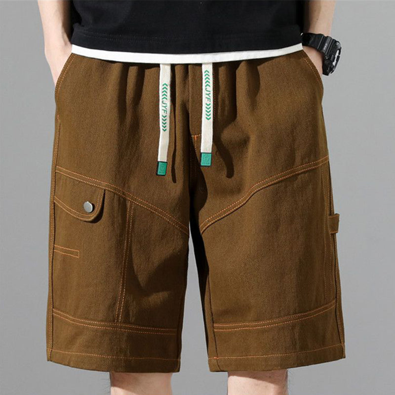 Bordeaux Canvas Utility - Shorts CAAYWORLD MEN