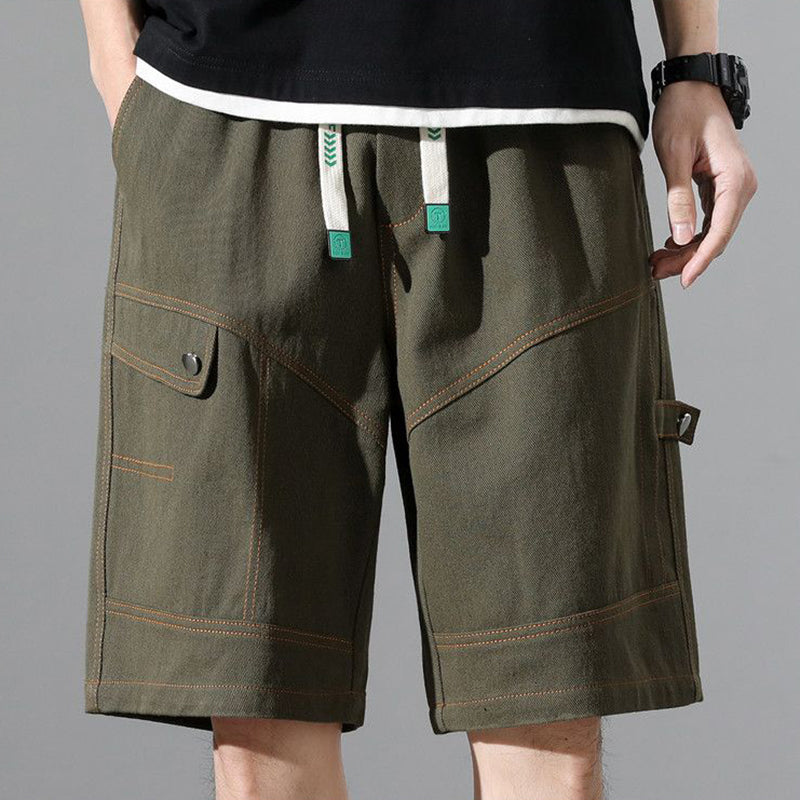 Bordeaux Canvas Utility - Shorts CAAYWORLD MEN