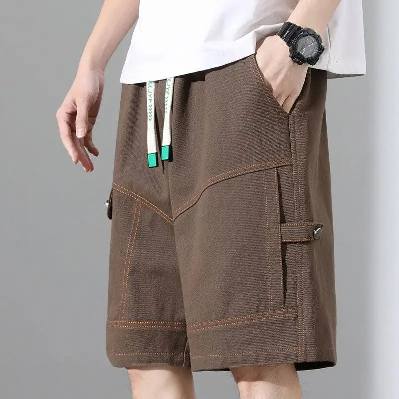 Bordeaux Canvas Utility - Shorts CAAYWORLD MEN