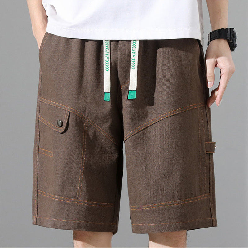 Bordeaux Canvas Utility - Shorts CAAYWORLD MEN