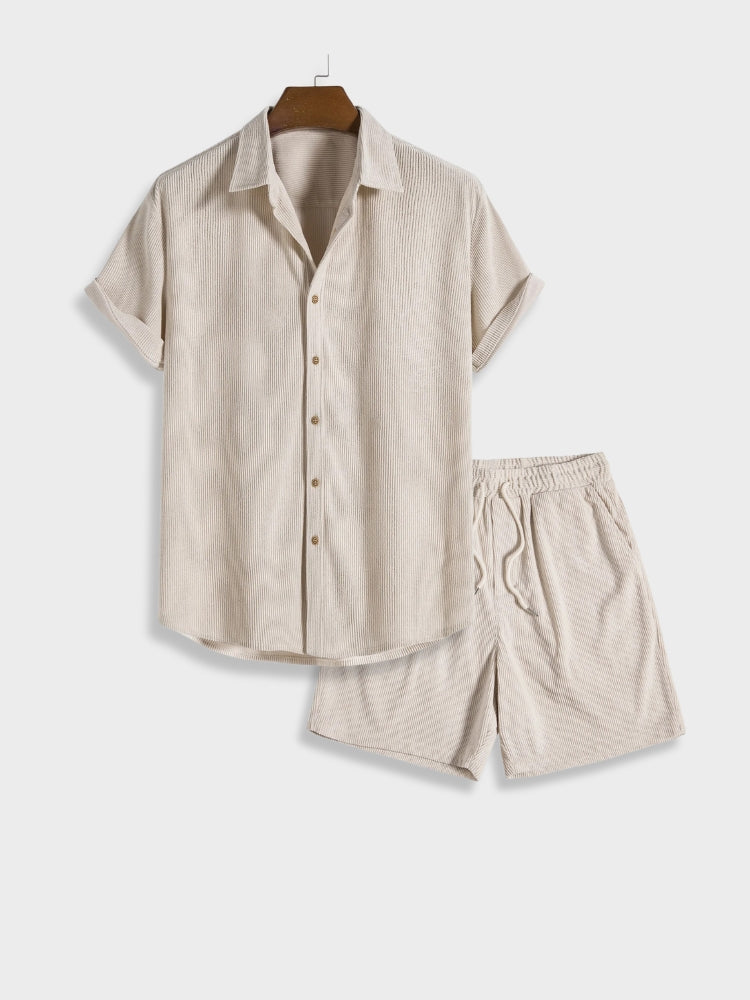 Bordeaux Corduroy - Two-Piece Set CAAYWORLD MEN