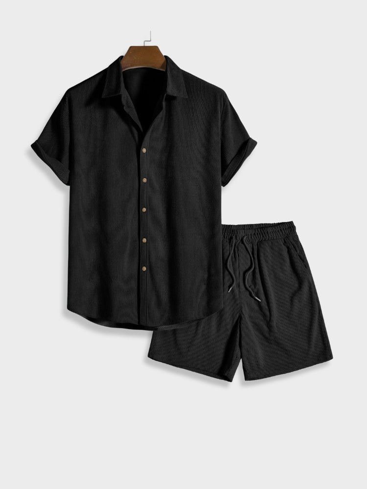 Bordeaux Corduroy - Two-Piece Set CAAYWORLD MEN
