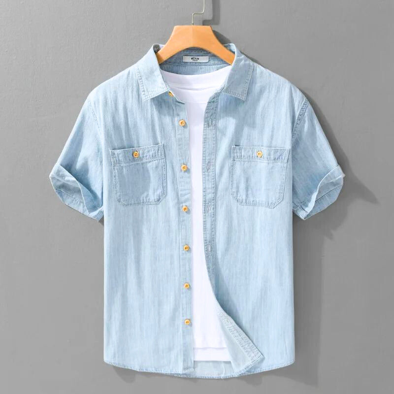 Bordeaux Denim - Shirt CAAYWORLD MEN