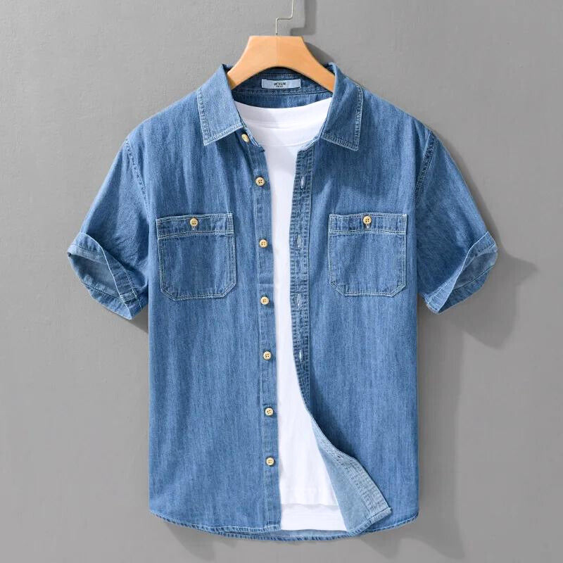 Bordeaux Denim - Shirt CAAYWORLD MEN