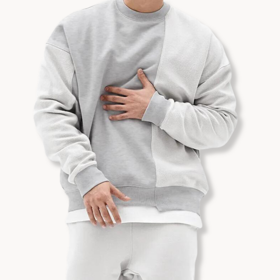Bourbon Striped Crewneck - Sweater CAAYWORLD MEN