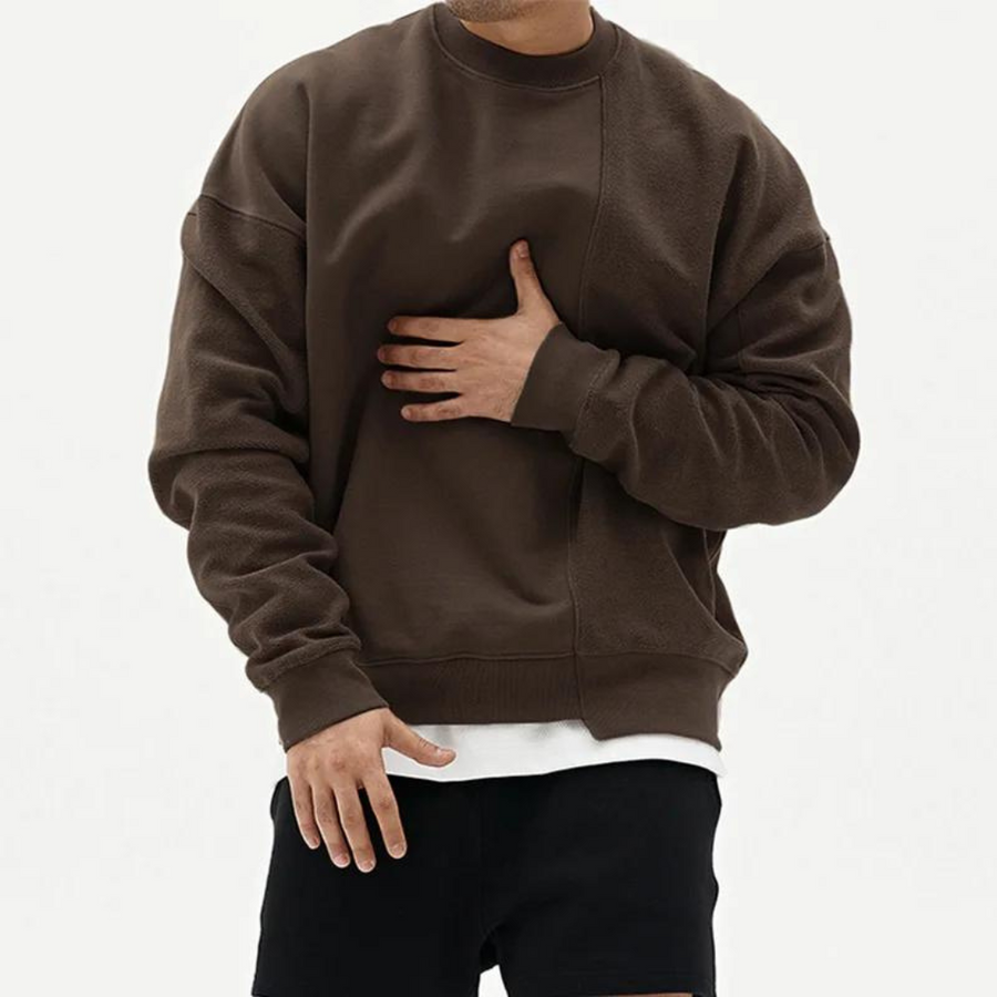 Bourbon Striped Crewneck - Sweater CAAYWORLD MEN