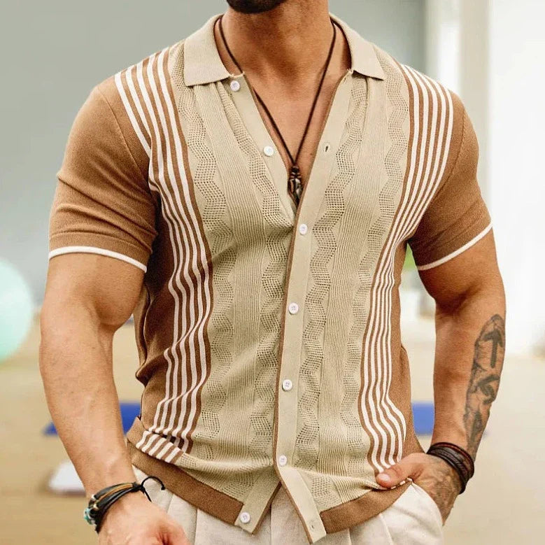 Breathable Cotton Coastal - Polo CAAYWORLD MEN