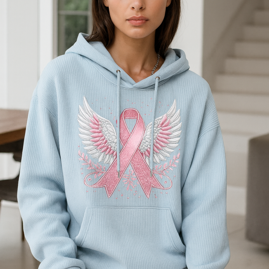 Briana - Sweater with Breast Cancer Ribbon CAAYWORLD WOMEN