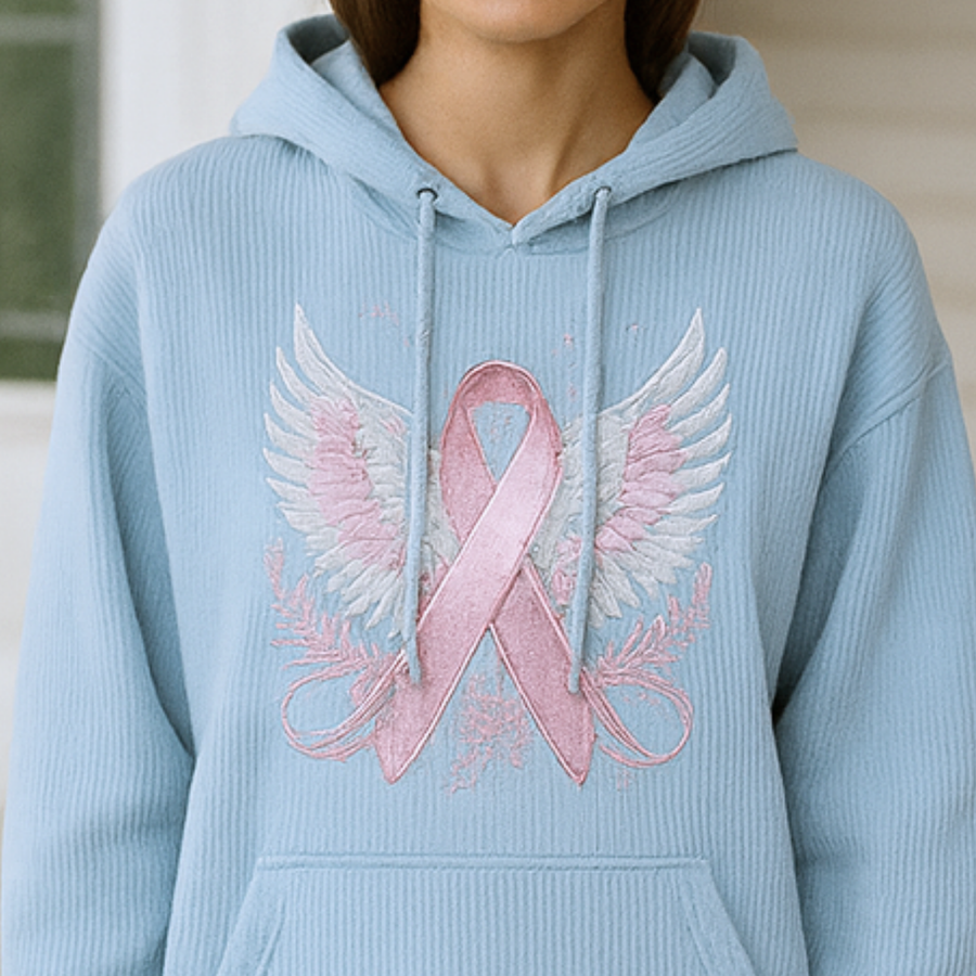 Briana - Sweater with Breast Cancer Ribbon CAAYWORLD WOMEN