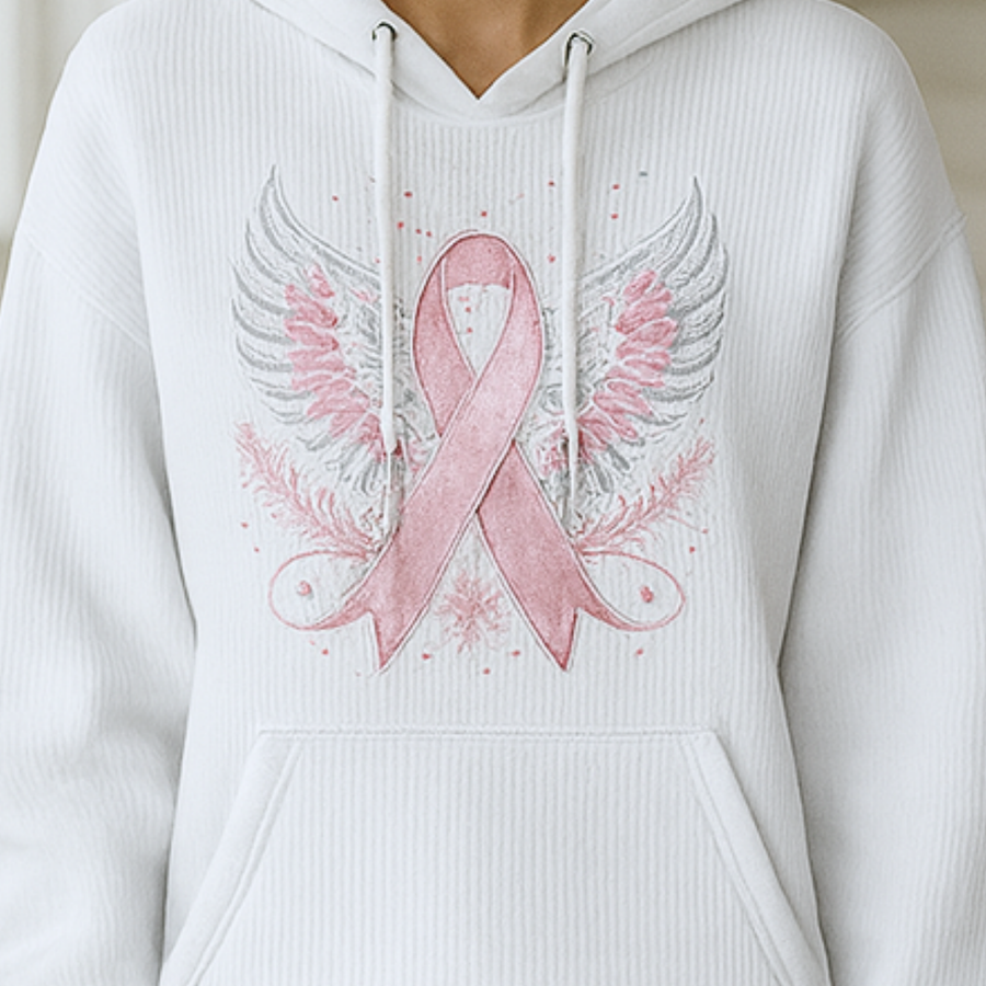 Briana - Sweater with Breast Cancer Ribbon CAAYWORLD WOMEN