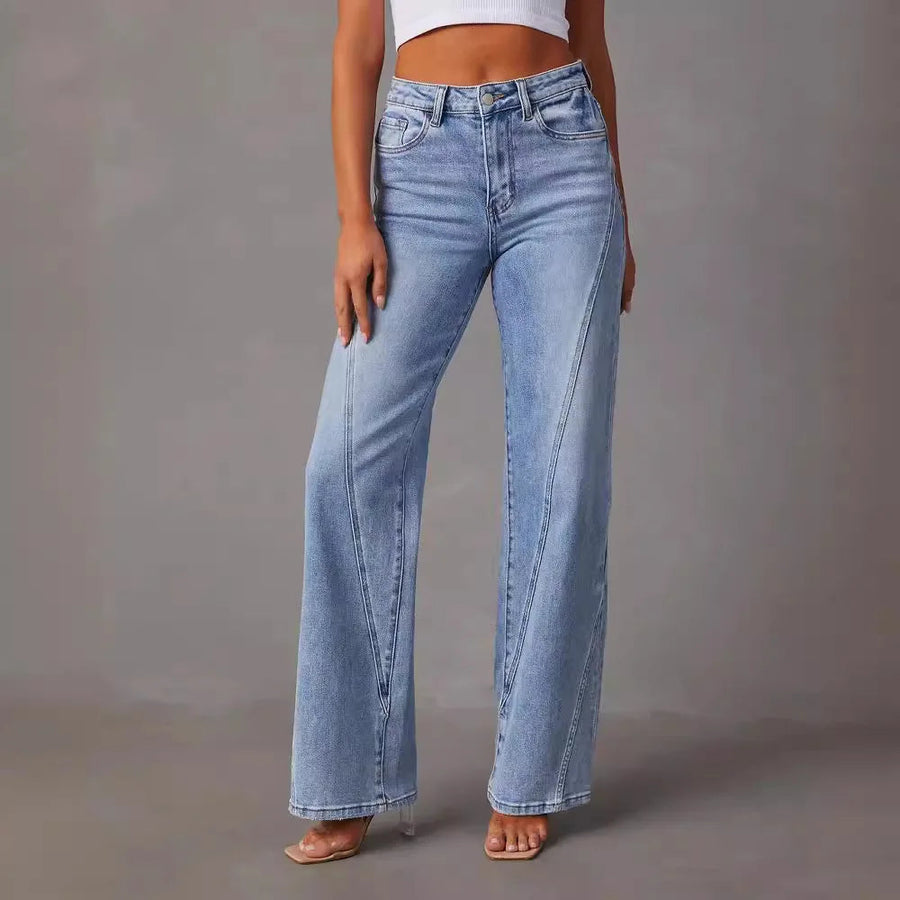 Briona Wide Leg Denim - Jeans CAAYWORLD