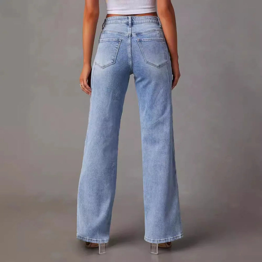 Briona Wide Leg Denim - Jeans CAAYWORLD