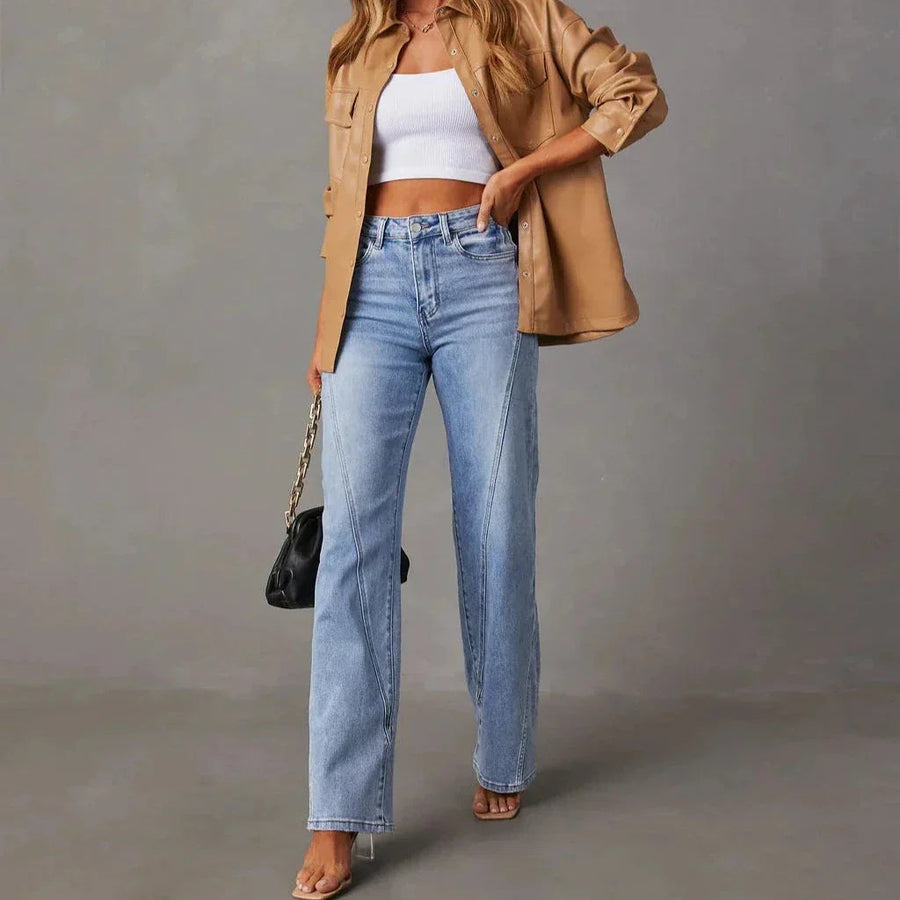 Briona Wide Leg Denim - Jeans CAAYWORLD