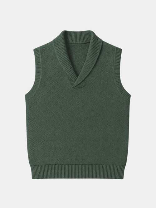 British Knit Vest Waistcoat - CAAYWORLD CAAYWORLD