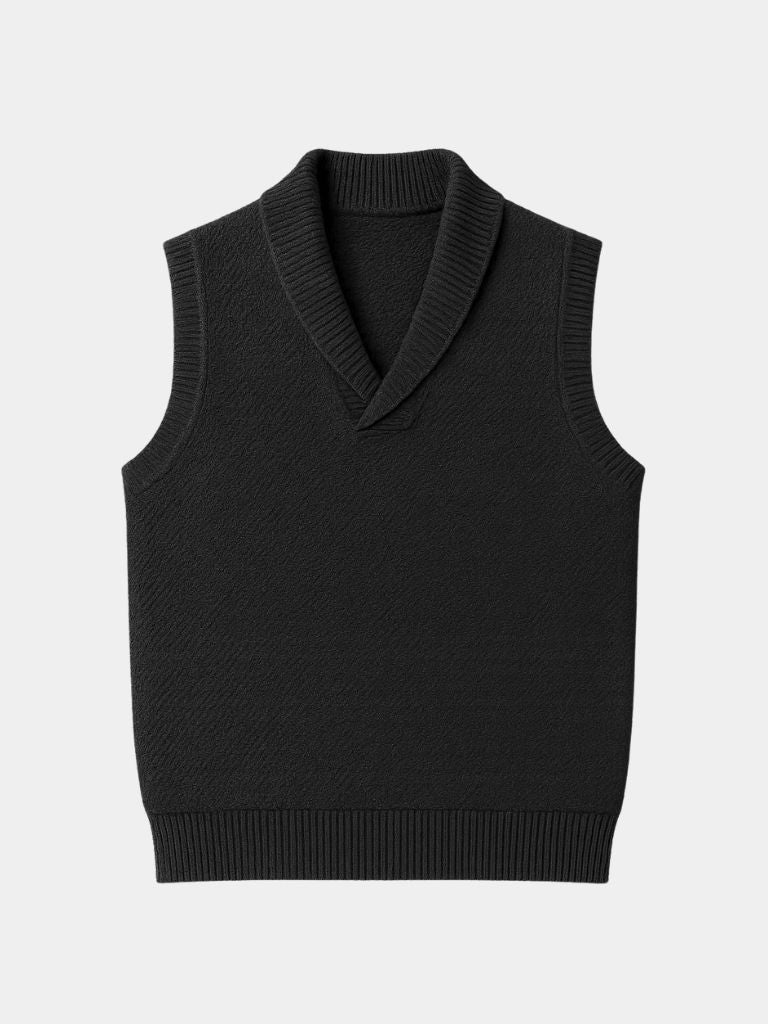 British Knit Vest Waistcoat - CAAYWORLD CAAYWORLD
