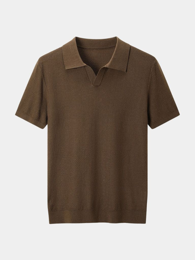 Brownstone Polo Shirt – CAAYWORLD CAAYWORLD