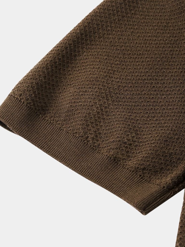 Brownstone Polo Shirt – CAAYWORLD CAAYWORLD