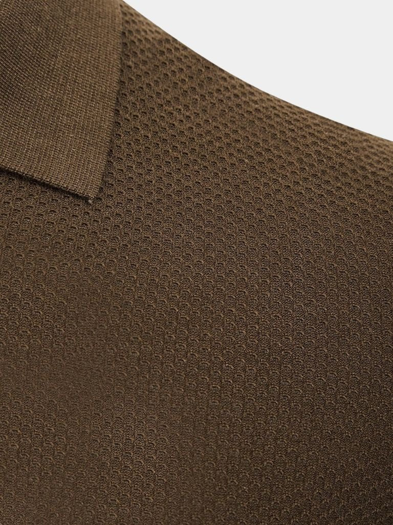 Brownstone Polo Shirt – CAAYWORLD CAAYWORLD