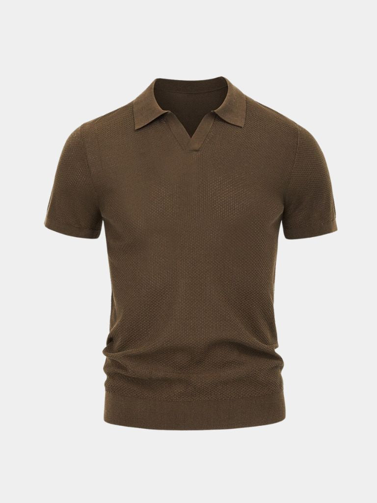 Brownstone Polo Shirt – CAAYWORLD CAAYWORLD
