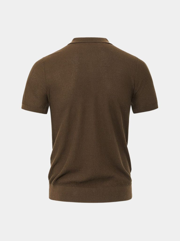 Brownstone Polo Shirt – CAAYWORLD CAAYWORLD