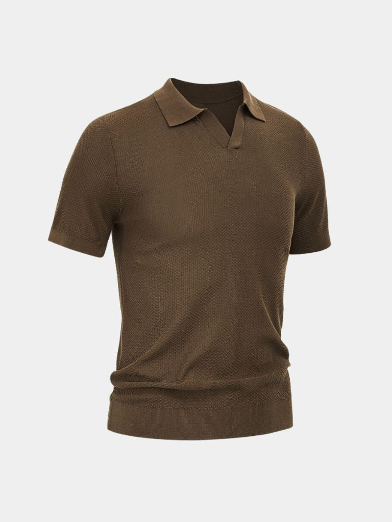 Brownstone Polo Shirt – CAAYWORLD CAAYWORLD