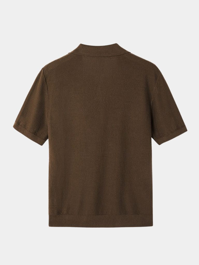 Brownstone Polo Shirt – CAAYWORLD CAAYWORLD