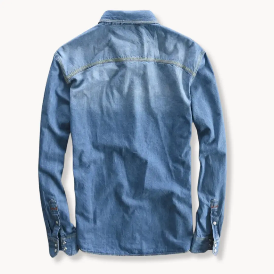 Brushed Comfort Button-Down - Shirt CAAYWORLD